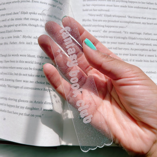 Fantasy Book Club Bookmark