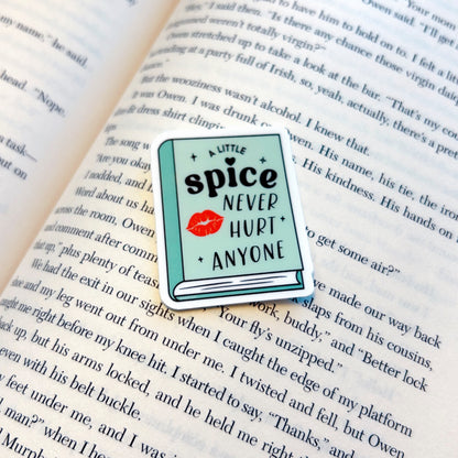 Mini Kiss A Little Spice Never Hurt Anyone Sticker