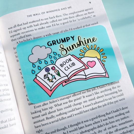 Grumpy Sunshine Club Bookmark