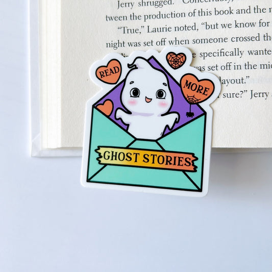 Read More Ghost Stories Book Sticker