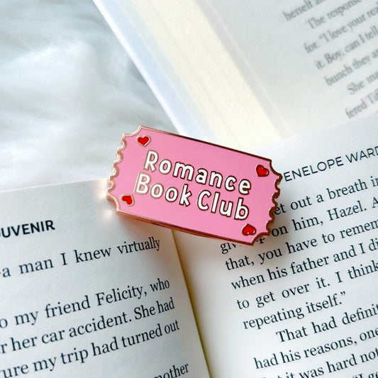 Romance Book Club Enamel Pin