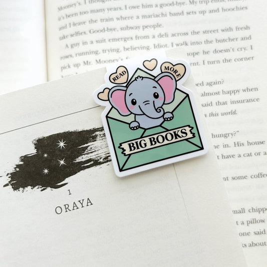 Read More Big Books Magnetic Bookmark