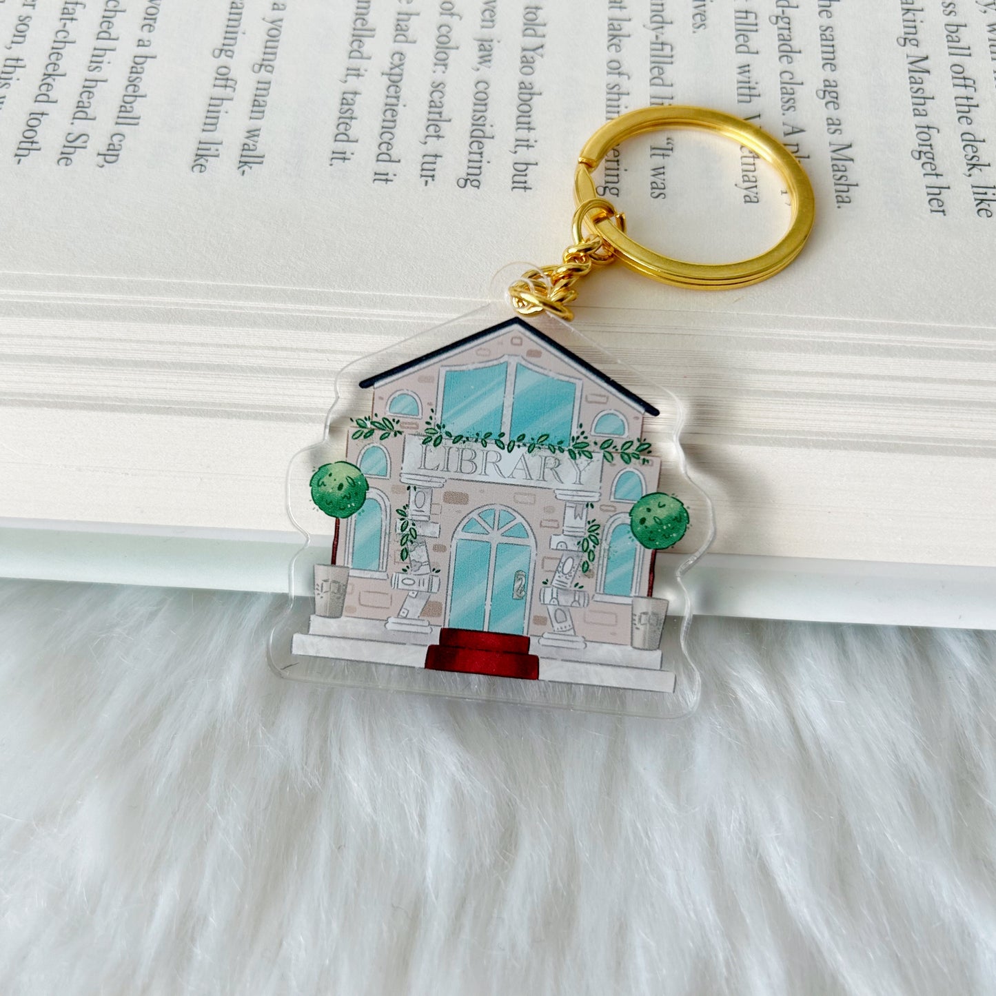 Library Keychain