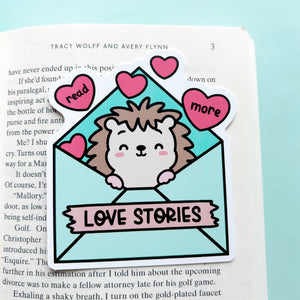 4” Read More Love Stories Bookmark