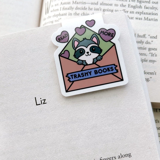 Read More Trashy Books Magnetic Bookmark