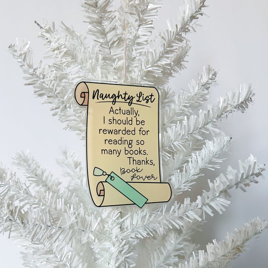 Naughty List Ornament