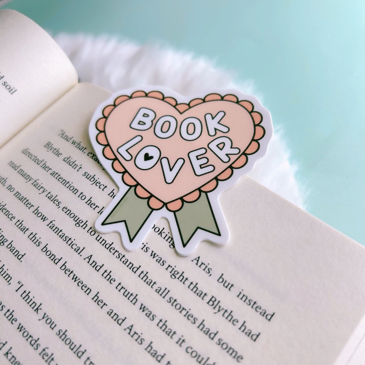 Book Lover Sticker