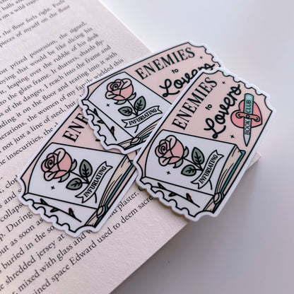 Enemies to Lovers Book Club Sticker
