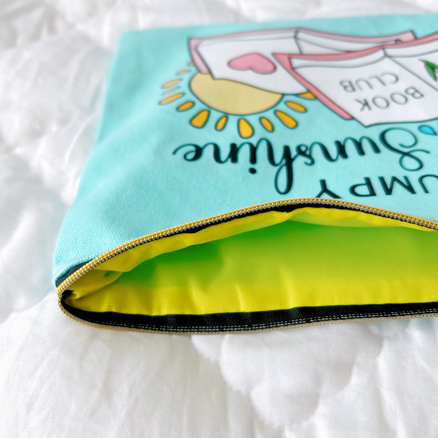 Grumpy Sunshine Zipper Bag