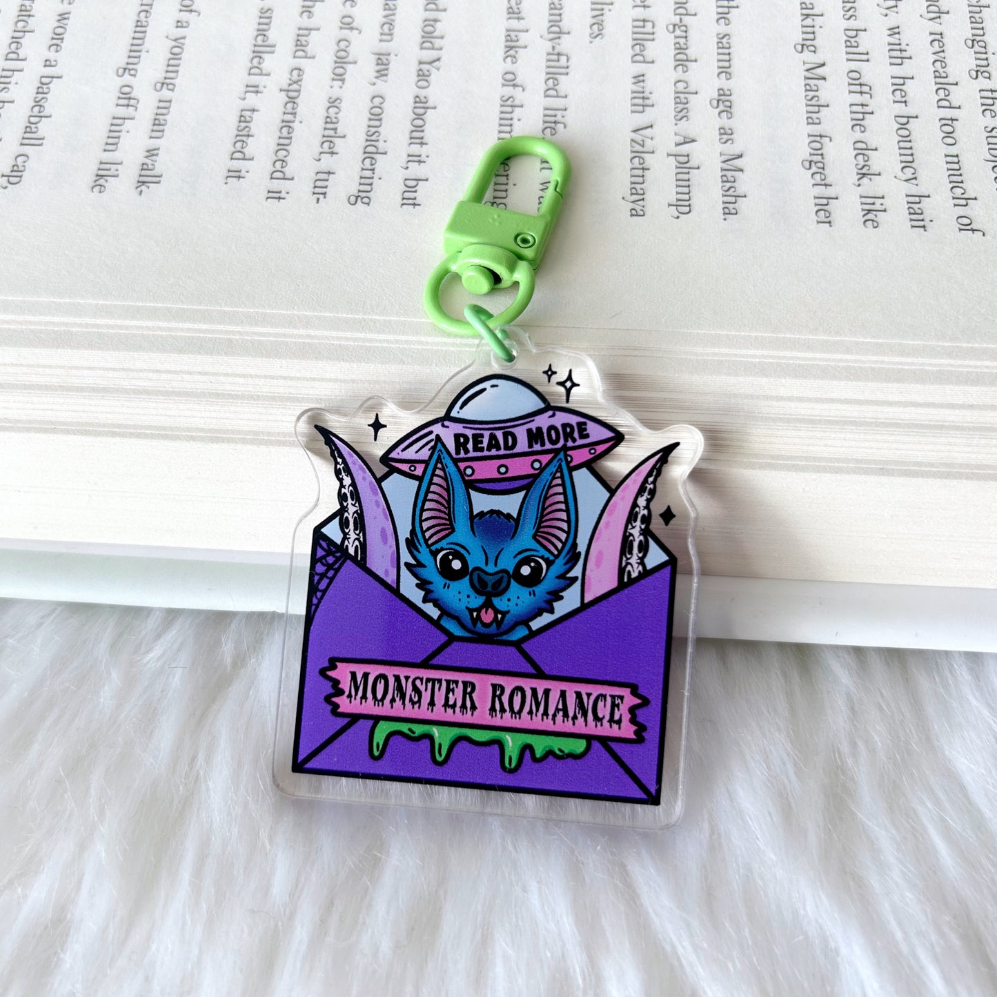 Read More Monster Romance Keychain