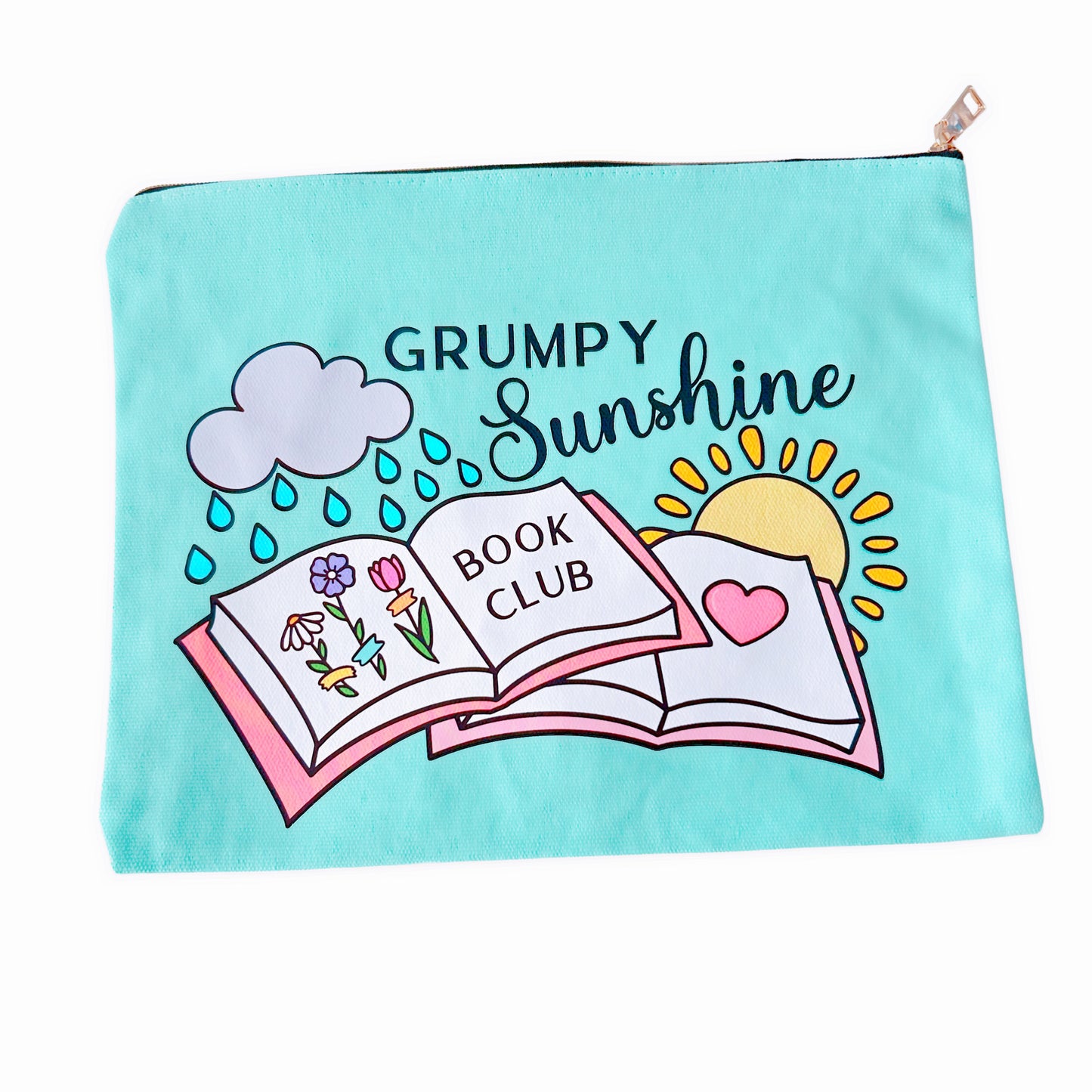 Grumpy Sunshine Zipper Bag