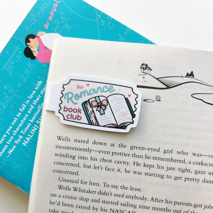 The Romance Book Club Magnetic Bookmark