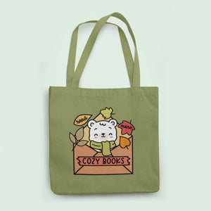 Read More Cozy Books Canvas Tote Bag