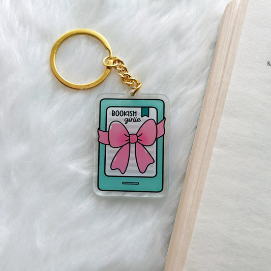 Bookish Girlie Keychain