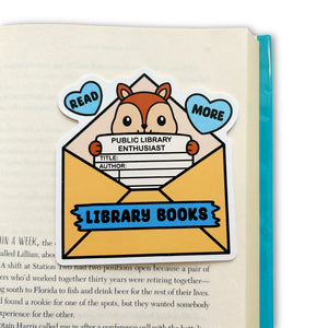 4” Read More Library Books Bookmark
