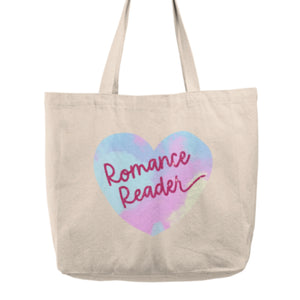 Romance Reader Canvas Tote Bag