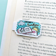Load image into Gallery viewer, Grumpy Sunshine Book Club Magnetic Bookmark
