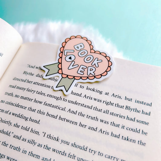 Mini Book Lover Sticker