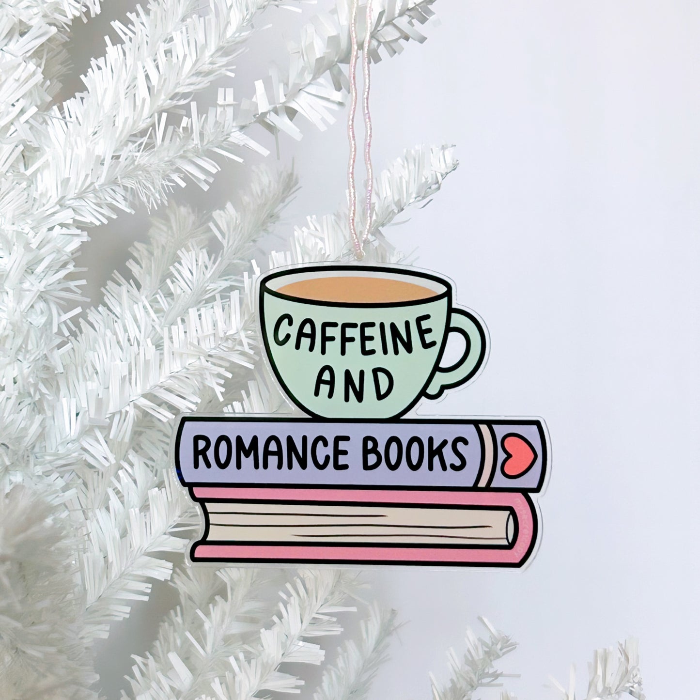 Caffeine and Romance Ornament
