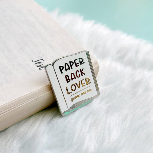 Paperback Lover Enamel Pin