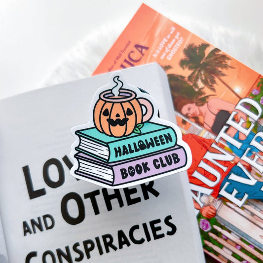 Halloween Book Club Sticker