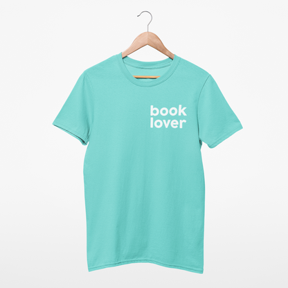 Aqua Book Lover T-Shirt