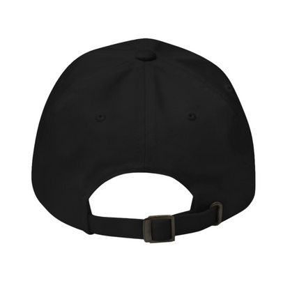 Black cap on a white background