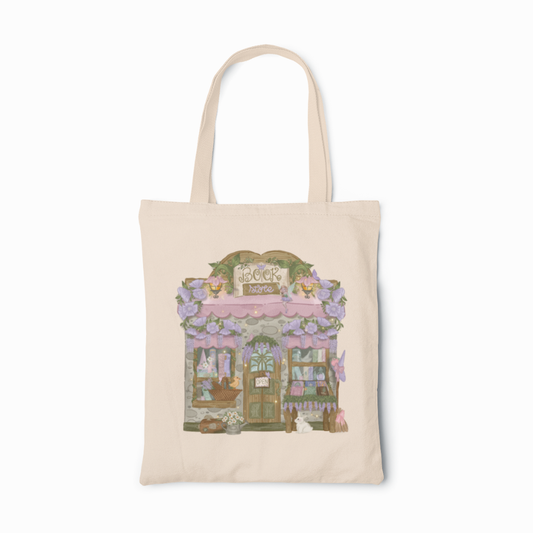 Fairy Bookstore Tote Bag