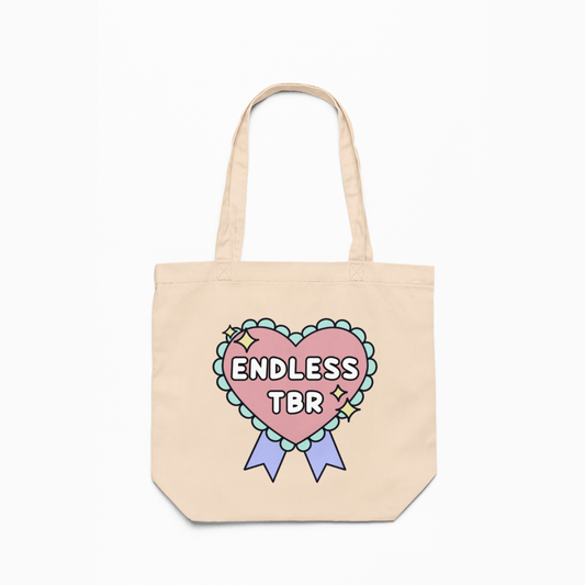 Endless TBR Canvas Tote Bag