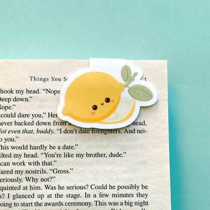 Lemon Magnetic Bookmark