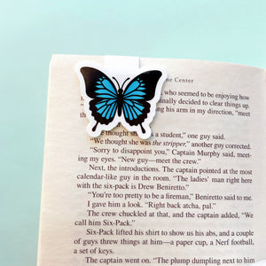 Blue Ulysses Butterfly Magnetic Bookmark