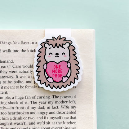 One More Page Magnetic Bookmark
