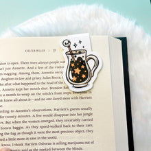 Load image into Gallery viewer, Skull Stars Cup Magnetic Bookmark
