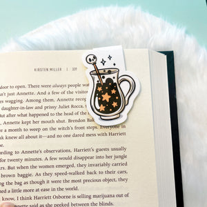 Skull Stars Cup Magnetic Bookmark