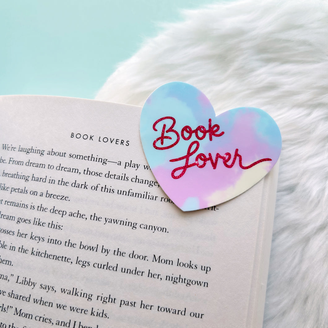 Pastel Book Lover Sticker