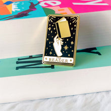 Load image into Gallery viewer, The Reader Enamel Pin
