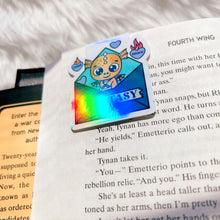 Load image into Gallery viewer, Holographic Read More Fantasy Magnetic Bookmark
