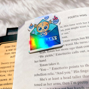 Holographic Read More Fantasy Magnetic Bookmark