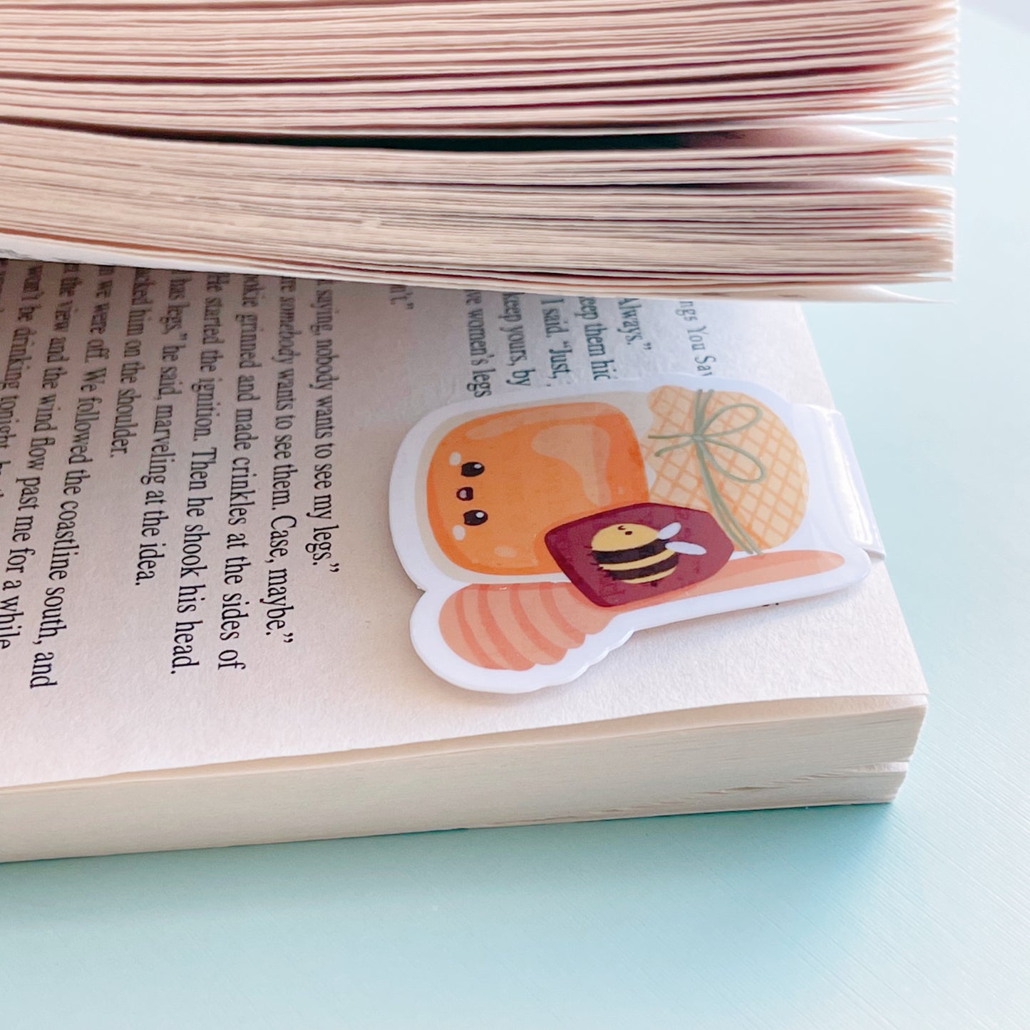 Honey Magnetic Bookmark