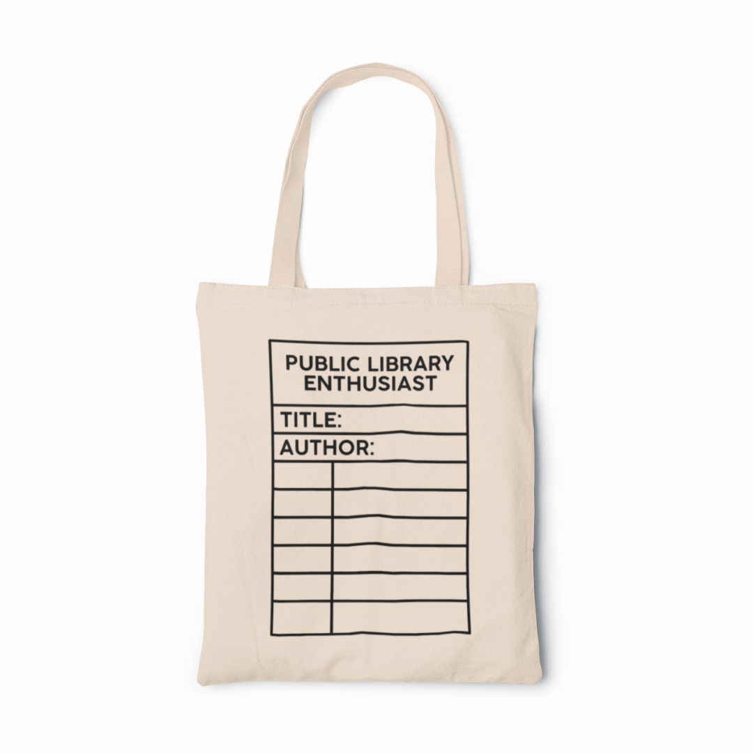 Public Library Enthusiast Tote Bag
