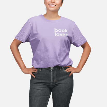 Purple Book Lover T-Shirt