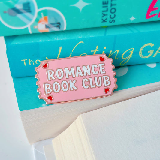 Romance Book Club Enamel Pin