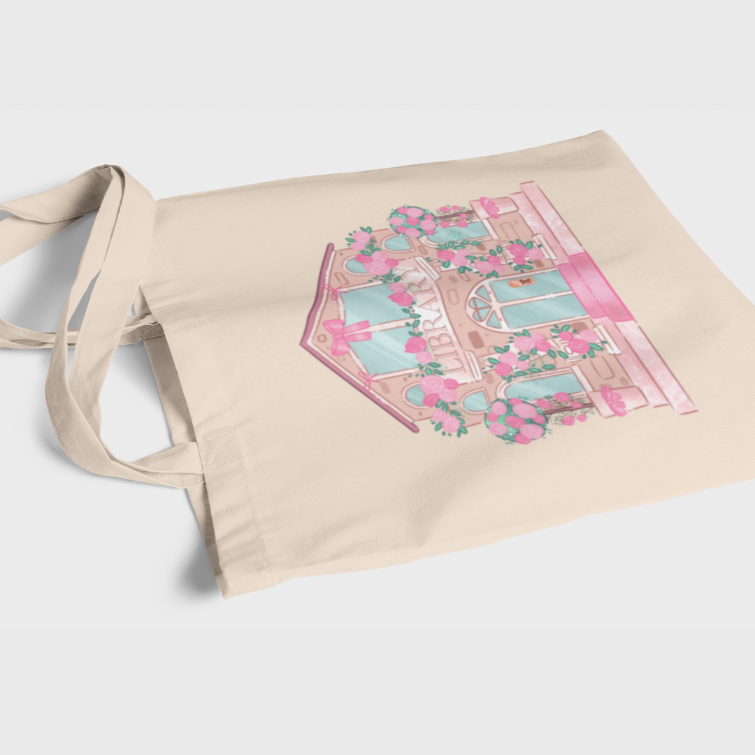 Romance Library Tote Bag