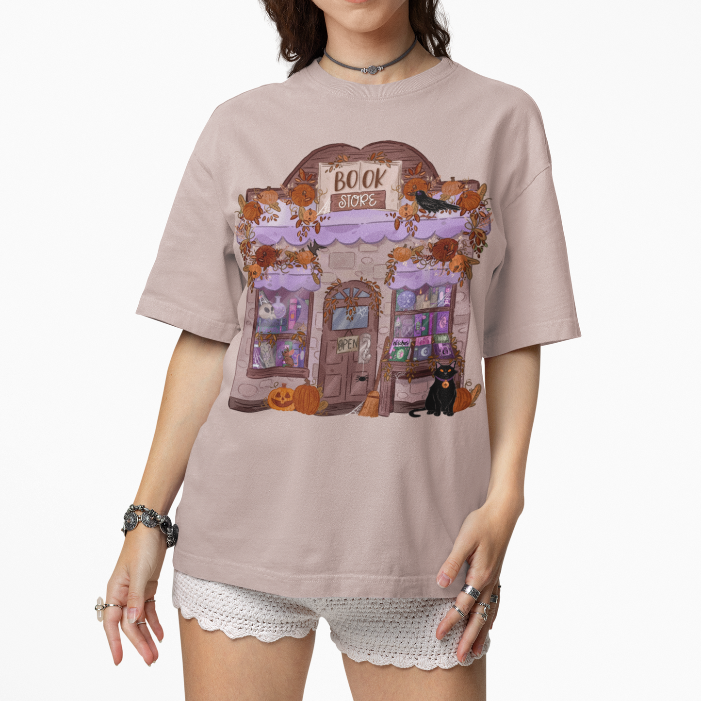 Spooky Bookstore T-Shirt