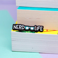 Load image into Gallery viewer, Nerd Life Enamel Pin
