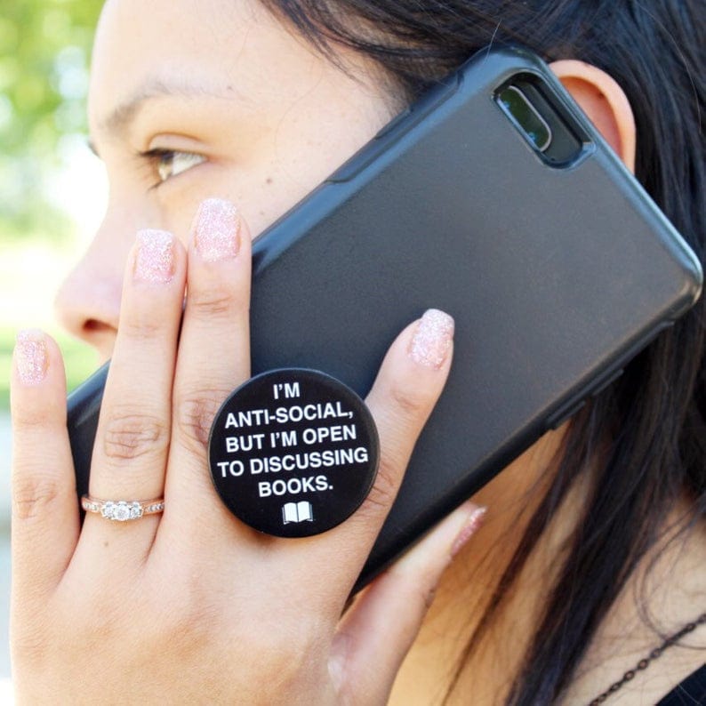 Antisocial Phone Grip Holder My Secret Copy