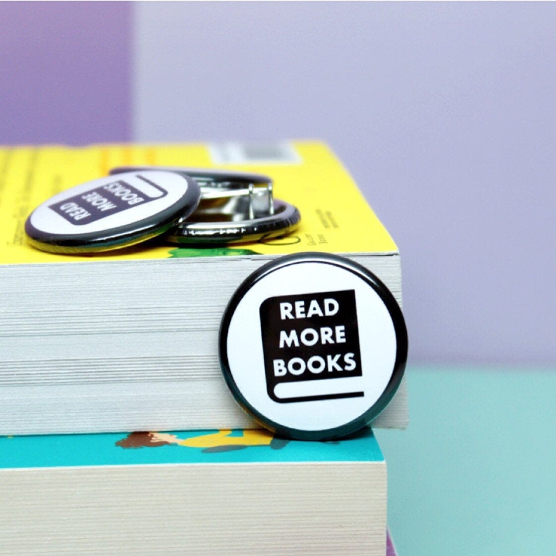 Read More Books Pin Button