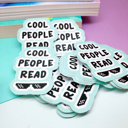 Cool People Read Sticker