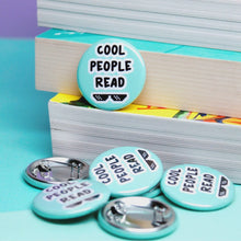 Load image into Gallery viewer, Book Lover Pin Button
