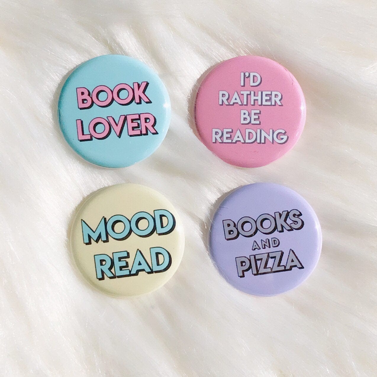 Bookish Buttons